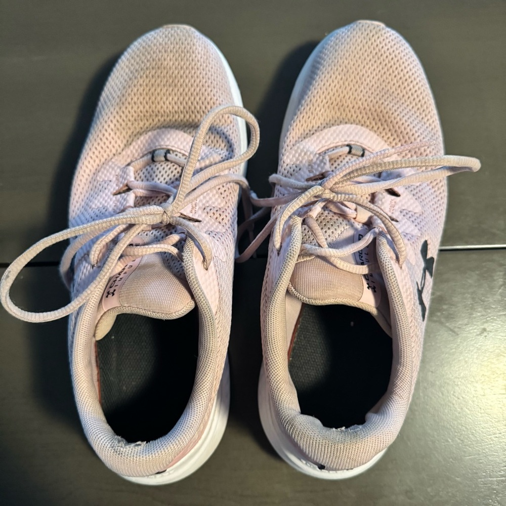 Under Armour Women's Light Pink Sneakers - Picture 2 of 8